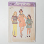 Simplicity 7280 Dress, Top + Scarf Sewing Pattern - Size 10