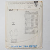 Vogue Geoffrey Beene 1257 Dress Sewing Pattern - Size 16