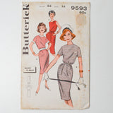 Butterick 9593 Junior + Miss Quick 'N Easy Dress Sewing Pattern - Size 14