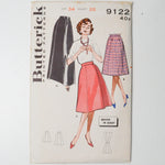 Butterick 9122 Skirt Sewing Pattern - Size 25" Waist