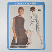 Vogue Americana 1856 Dress Sewing Pattern - Size 12