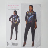 Vogue V1522 Top + Pants Sewing Pattern - Size Y (XS-M)