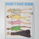 Vogue Basic Design 2351 Dress Sewing Pattern