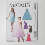 McCall's M6466 Dress Sewing Pattern - Size AAX (4-10)