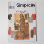 Simplicity 7741 Top, Skirt + Pants Sewing Pattern - Size FF (18W-24W)