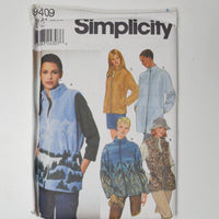 Simplicity 9409 Vest + Jacket Sewing Pattern