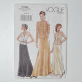 Vogue 7798 Top, Camisole + Skirt Sewing Pattern (8-12)