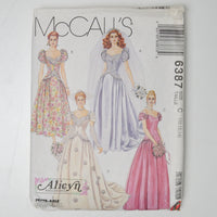 McCall's 6387 Alicyn Bridal Gowns + Bridesmaids' Dresses Sewing Pattern Size C (10-14)