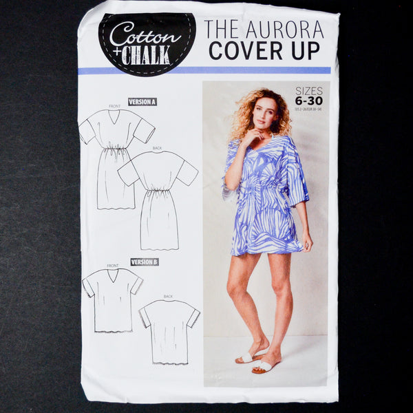 Cotton + Chalk Aurora Cover Up Sewing Pattern - Size 6-30