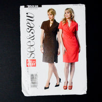 See + Sew B5938 Dress Sewing Pattern - Size A (6-22)