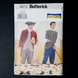 Butterick History 3072 Colonial Outfit Sewing Pattern - Size 32-36