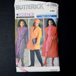 Butterick 4388 Coat + Belt Sewing Pattern - Size L-XL