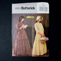 Butterick 3992 Historical Dress Sewing Pattern - Size 6-10