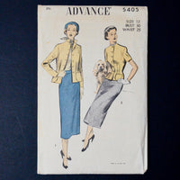 Advance 5405 Jacket + Skirt Sewing Pattern - Size 12