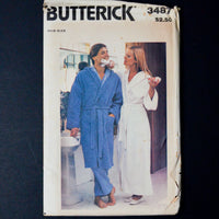 Butterick 3487 Robe Sewing Pattern - One Size