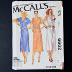 McCall's 6602 Dress, Top + Skirt Sewing Pattern - Size B (8-12)