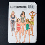 Butterick B4526 Swimsuit + Wrap Sewing Pattern - Size AA (6-12)