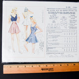 Lady Marlowe Vintage Reproduction 8640 Top + Skirt Sewing Pattern