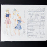 Lady Marlowe Vintage Reproduction 8640 Top + Skirt Sewing Pattern