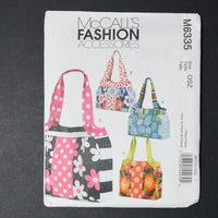 McCall's M6335 Bag Sewing Pattern - One Size