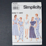 Simplicity 9045 Dress , Top + Pants Sewing Pattern - Size AA (XS-M)