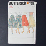 Butterick 4213 Skirt Sewing Pattern - Size 6-10