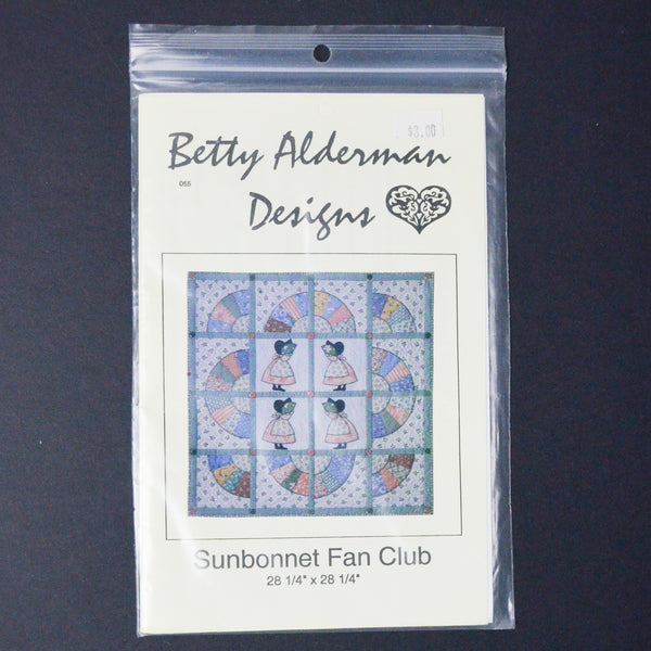 Betty Alderman Designs Sunbonnet Fan Cub Quilting Pattern