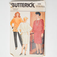 Butterick 6286 Dress, Top + Pants Sewing Pattern - Sizes 6-10