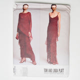 Vogue American Designer Tom and Linda Platt 2746 Gown, Top + Skirt Sewing Pattern - Sizes 14-18