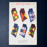 Knit O Graf No. 150 Men's Socks Knitting Pattern