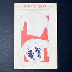 Knit O Graf No. 218 Raglan Sleeve Slipover + Jitterbug Cardigan Knitting Pattern - Size 12-18