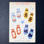 Knit O Graf No. 840 Childrens Mittens Knitting Pattern