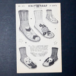 Knit O Graf No. 910 Lounging Socks Knitting Pattern