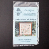Ann Taylor Nelson Designs Americana Alphabet Counted Cross Stitch Pattern