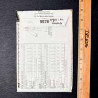 Simplicity ESP 5278 Pullover Dress Sewing Pattern - Size N (10-14)