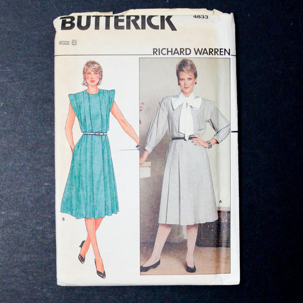Butterick 4833 Dress Sewing Pattern - Size 8