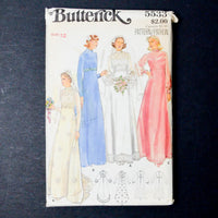 Butterick 5533 Bridal Gown Sewing Pattern - Size 12