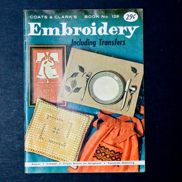 Coats + Clarks Embroidery Book No. 129