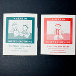 Sheep's Clothing Knitting for Bears Knitting Pattern Booklets - Set of 2
