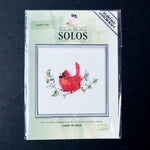 Valerie Pfeiffer Solos Lady in Red Cross Stitch Pattern
