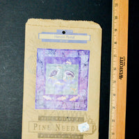 Pine Needles Heron Pond Applique Quilt Panel Pattern