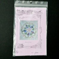 Potpourri Pieces Rosemaling Applique Quilt Block Pattern