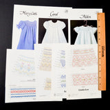 Smocking + Ribbon Weaving Pattern Bundle - Set of 8