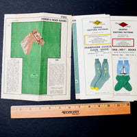 Grace Ennis Graphic Knitting Patterns Sock Knitting Pattern Bundle - Set of 3