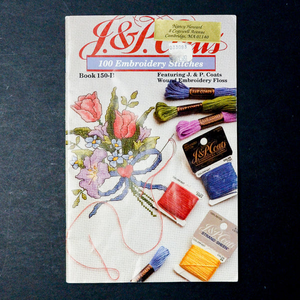 Coats 100 Embroidery Stitches Booklet No 150-B