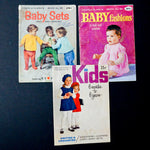 Baby + Kids Knitting & Crochet Pattern Booklet Bundle - Set of 3
