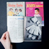 Baby + Kids Knitting & Crochet Pattern Booklet Bundle - Set of 3