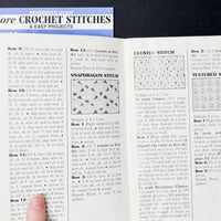 Beginner's Guide Crochet Stitches Booklets - Set of 2