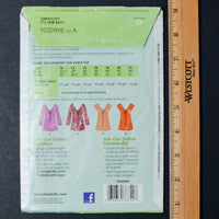 Simplicity 9032898 Misses Top Sewing Pattern - Size A (10-22)