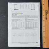 Butterick B6215 Misses' Top Sewing Pattern - Size Y (XS-M)